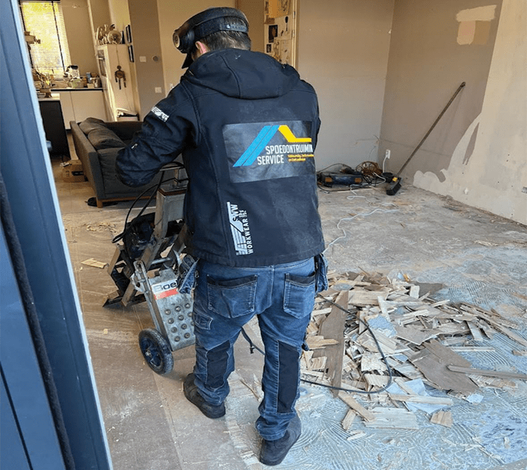 Bezemschoon opleveren door Spoedontruimingservice – ruimte netjes en leeg achterlaten